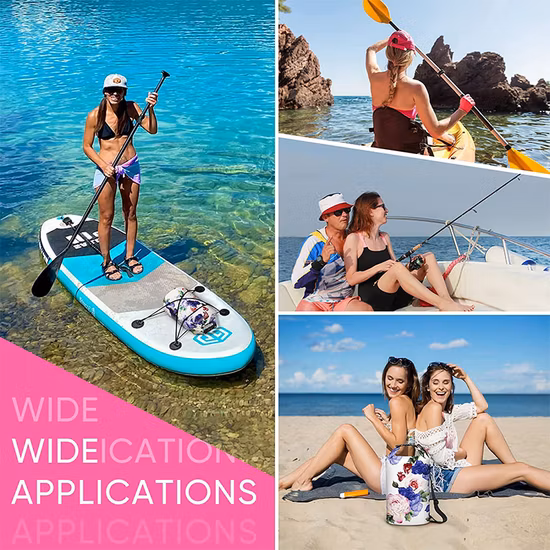 Schwimmender wasserdichter Roll-Top-Trockenbeutel zum Kajakfahren, Rafting, Bootfahren, Schwimmen, Camping